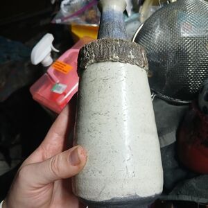 Vintage Masterwork Level Designed Pottery Bottle Neck Elongated Piece Oddy